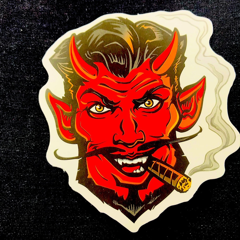 Handsome Devil.. Literally Single Decor Accent Waterproof Sticker